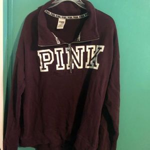 PINK Half-Zip